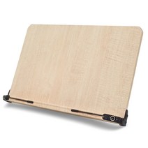 나이스 독서대 O103 북스탠드 원목 책 노트북 거치대O 와이드형, 단품