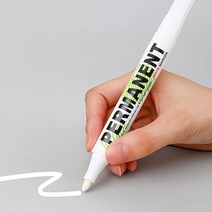 유성 페인트 마커펜 화이트 1mm 흰색 마카펜 칠판마커 유리마커 _ 22092786EA, 쿠팡 3번샵 본상품선택, 쿠팡 3번샵 본상품선택