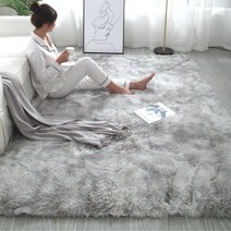 FASEN 먼지없는 카페트 침실 사계절 고급 인테리어 러그 논슬립 매트 거실 카페트