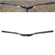 라이져바 픽시 롱라이저바 드롭바 산악 엑스트라 높이, 빨간색