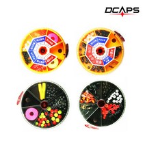 바다낚시소품 소품케이스 하나로 양면 태클박스 13종 원형케이스, B형(검정)