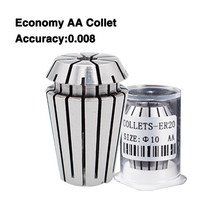 미니선반기계 ER11 1/4MM 6.35MM 0.008 스프링 콜릿 고정밀 세트 CNC 조각 기계 선반 도구, 01 0.008_11 ER11-6MM