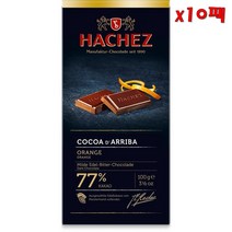 Hachez Cocoa dArriba 하세스 마일드 다크 초콜릿 오렌지 100g 10팩
