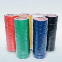 단열재 단열필름 접착식 보온재 바닥 외벽 1pcs 색상 전기 테이프 PVC 내마 모성 난연 무연 절연 방수 튜브, Black