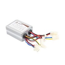 전기 자전거 호환 부품 24V/36V/48V 250W/350W/500W 알루미늄 합금 실버 자동차 세발 액세서리에 대 한 모터 속도 컨트롤러 상자를 닦 았, 36V 500W, 36V 500W