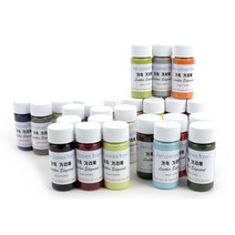 가죽공예 - 기리메 엣지코트 (무광-국산) 용량40ml 안전확인대상생활화학제품 환경부 승인, 레드 820