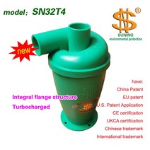 집진기 목공용 소형 산업용 사이클론 터보차저 1 개