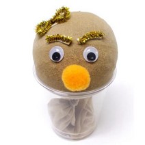 톱밥이용 잔디씨앗 인형 만들기 5인교재 미니식물 토피어리 원예