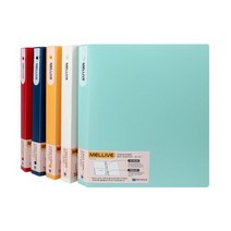 멜리브 3링 바인더 BM3037 링바인더 골무늬 PP원단 3공 O링 3cm, 노랑