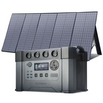 ALLPOWERS-태양열 발전기 S2000 Pro 400W 태양 전지 패널 4x2400W AC 콘센트 2400W 휴대용 발전소 홈 백업 rv용 태양광 패널 태양열 발전기, CN, 미국