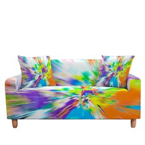 보헤미안 만다라 소파 커버 스트레치 Slipcovers 탄성 안락 의자 쿠션 커버 소파 커버 거실 홈 장식 Fundas 소파, 2인승 (145-185cm), 색상 14