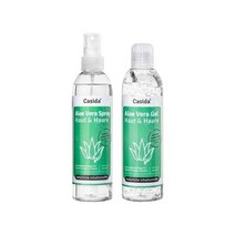 Casida 알로에베라 세트 - 젤 & 스프레이 피부와 모발을 위한 집중 보습제 약국에서 2 x 200ml 426032