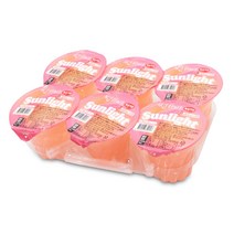 마시는젤리 음료 썬라이트 180ml x 6개 1팩 복숭아맛