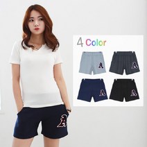 [AAX_0939516] (색상 : 블랙) A패치 3부 트레이닝팬츠 DM-4146 여름바지 여성바지 여성반바지 트레이닝팬츠 반바지
