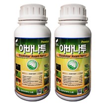 [친환경마켓] 아바나투500ml 2병 신개념 토양개량 기능성 대사활성제 비료 작물 스트레스 극복 비료 복합비료 코리아아그로 식물영양제 고추 배추 마늘 양파 생육 증진, 2개, 500ml