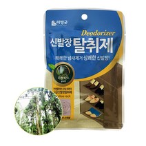 리빙굿 신발장 탈취제 숲속향, 2g, 4개
