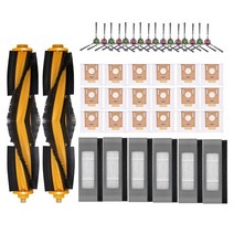 에코백스 디봇 T9 AIVI T8 N8 프로 시리즈 로봇 진공 청소기 사이드 메인 브러시 먼지 봉투 HEPA 필터 부품, 01 As shown