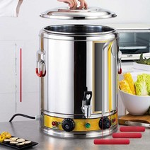 전기약탕기 스테인레스 절연 물통 죽통 식당 30L 100L, 70 수도꼭지 없음 304 스테인레스 바닥