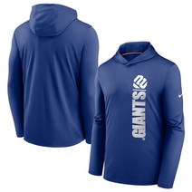 [미국정품] 681450 나이키 NFL팀 후드 맨투맨 집업 New York Giants Nike Fan Gear Team Stack Hoodie Performance Long Sl
