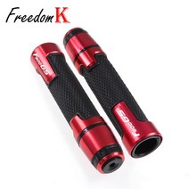 BMW 오토바이 알루미늄 고무 핸들 바 그립 F800GS GS GT 7/8 "22mm 캡 핸드 플러그, 04 F800GS red