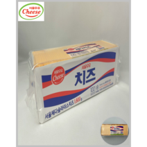 [서울우유] 자연산55% 서울체다 슬라이스치즈 1.8kg(냉장)(업소)_치즈왕자, 2팩