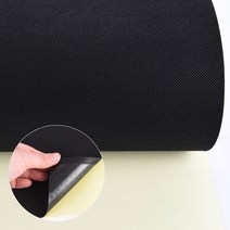 접착식 부직포 120G - 블랙 (100X50CM), 단품