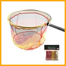 나꾼피싱/IM-950 실리콘 코팅망 민물뜰채망 붕어뜰채망, 실리콘망만(35cm)