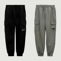 행텐틴즈 행텐주니어 [중계점] 가을~초특가#할인대전!! 공용 소프트하고 신축성좋은 탄탄한원단 더블페이스 카고 조거 트레이닝 바지