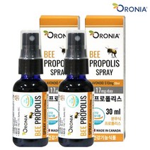 (1+1) 오로니아 비프로폴리스 분무식 스프레이, 2개, 30ml
