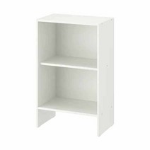 이케아 바게보 책장 화이트 50x30x80cm 파티클보드, 단품