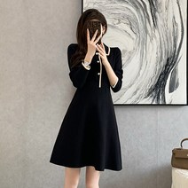 블링앤수 여성 오피스 일반카라 면 원피스 KZZ414