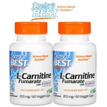 닥터스베스트 엘 카르니틴 푸마르산 855mg 베지캡슐 60개 2통