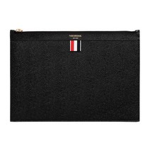 톰브라운 MAC019L 00198 001 (MAC019L00198001) 페블레더 지퍼 클러치백