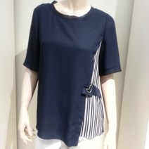 프로그램 NC05 뒤트임 블라우스 P182B051