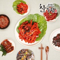 찬통령 수제 밥반찬 골라담기 30종 세트 무침반찬 절임반찬 게장 새우장, 22.알배기 밥도둑 양념게장, 1개, 1.6kg