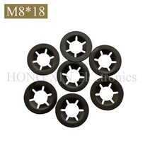 틀니세척기 교정유지기 치아교정기 세척 【m818】블랙 내부 톱니 잠금 와셔 탄소강 온