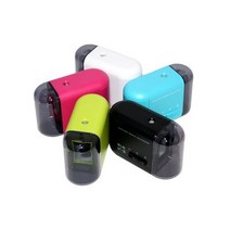 ELM 전동연필깍기 자동연필깍이 V-5 V-3, 전동연필깍이V5 화이트