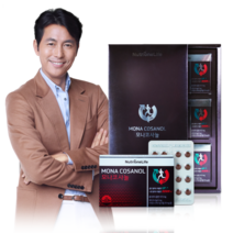 뉴트리원 정우성 모나코사놀 3개월분 콜레스테롤개선 지구력증진, 1개