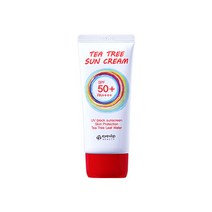 [eyenlip] 티트리 선크림 (SPF50+/PA++++) 50g / 3중 기능성 순한 끈적임 없는 선크림 쿨링 톤업, 1개
