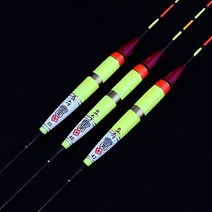 이화요수 환상 스페셜 내림 전자찌 2점등 민물낚시, 적색 / 40cm(2g)