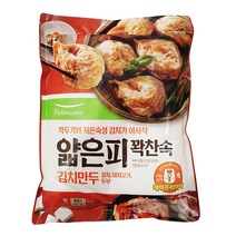 [아워홈마트] 코스트코 풀무원 얇은피 김치만두 1320g / 친환경 보냉박스 포장, 1개, 상세 설명 참조