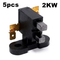 5 2kw 5kw 범용 발전기 카본 브러쉬 혼다 168F/188F2000-5000W 홀더 교체 부품 세트, 2KW-5pcs