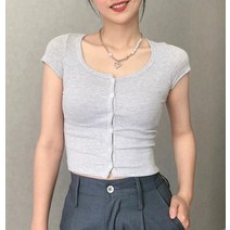 여성 크롭 가디건 BrandyMelville 공식 웹 사이트 컬러 매칭 스트라이프 싱글