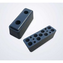 데크범퍼 주차블럭 주차방지턱 물류센터 안전블럭, 120X75X85mm