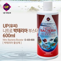 UP 니트로 박테리아 활성제 600ml 수족관 어항 구피 열대어 물고기 물갈이약