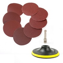 원형사포 16종+백업패드 세트 4인치/목공용 100mm 샌드페이퍼 샌딩페이퍼 샌더 샌딩 연마지 목재 DIY 수작업 페퍼 페파 빼빠