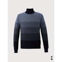[인디안] 웰메이드 22년 겨울 캐주얼 워셔블 융본딩 반폴라 니트 MIT BHYW 940