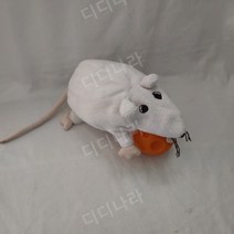 이케아 쥐 인형 고시그무스 봉제 애착 고양이 흰색 갈색 회색 검정색, 큰 흰색 마우스(라벨자름)