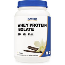 뉴트리코스트 웨이 프로틴 아이솔레이트 바닐라 맛, 907g, 1개