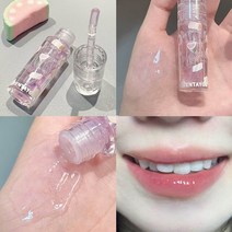 귀여운 마시멜로 투명 파인 플래시 립 글로스 샤이니 클리어 미러 모이스처라이징 오일 플럼핑 리퀴드 립스, 한개옵션1, 04 04